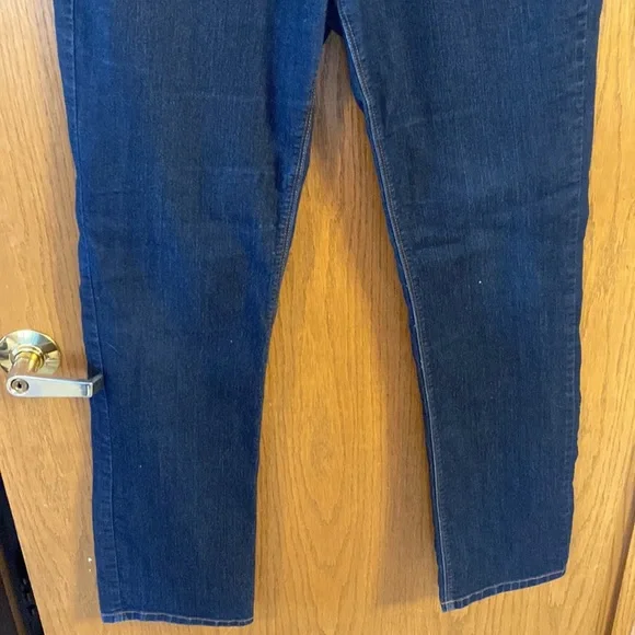 NYDJ Marilyn Straight Dark Wash Jeans - Picture 9 of 11